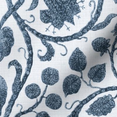 Provence Toile in Blue and White