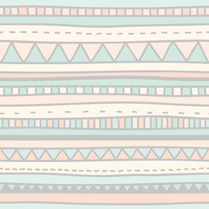 Pastel native pattern