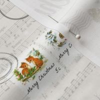 Christmas serviettes / drawstring bag / placemats