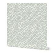 Inky Dots - Olive Green(Smaller version) by Andrea Lauren