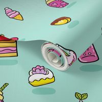 pattern Soda icecream cake