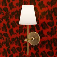 Luxe Leopard ~ Black and Richelieu Red