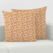 Luxe Leopard ~ Gilt and Dauphine Pink