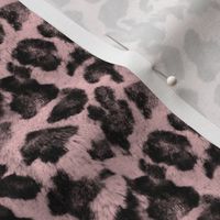 Luxe Leopard ~ Black and Dauphine Pink