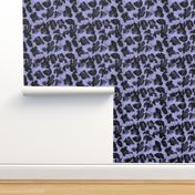 Luxe Leopard ~ Black and Regency Blue