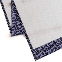 Luxe Leopard ~ Black and Regency Blue