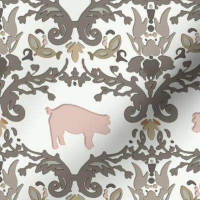 pig damask