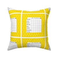 Honey comb  8´´ Sewing needles cushion 25