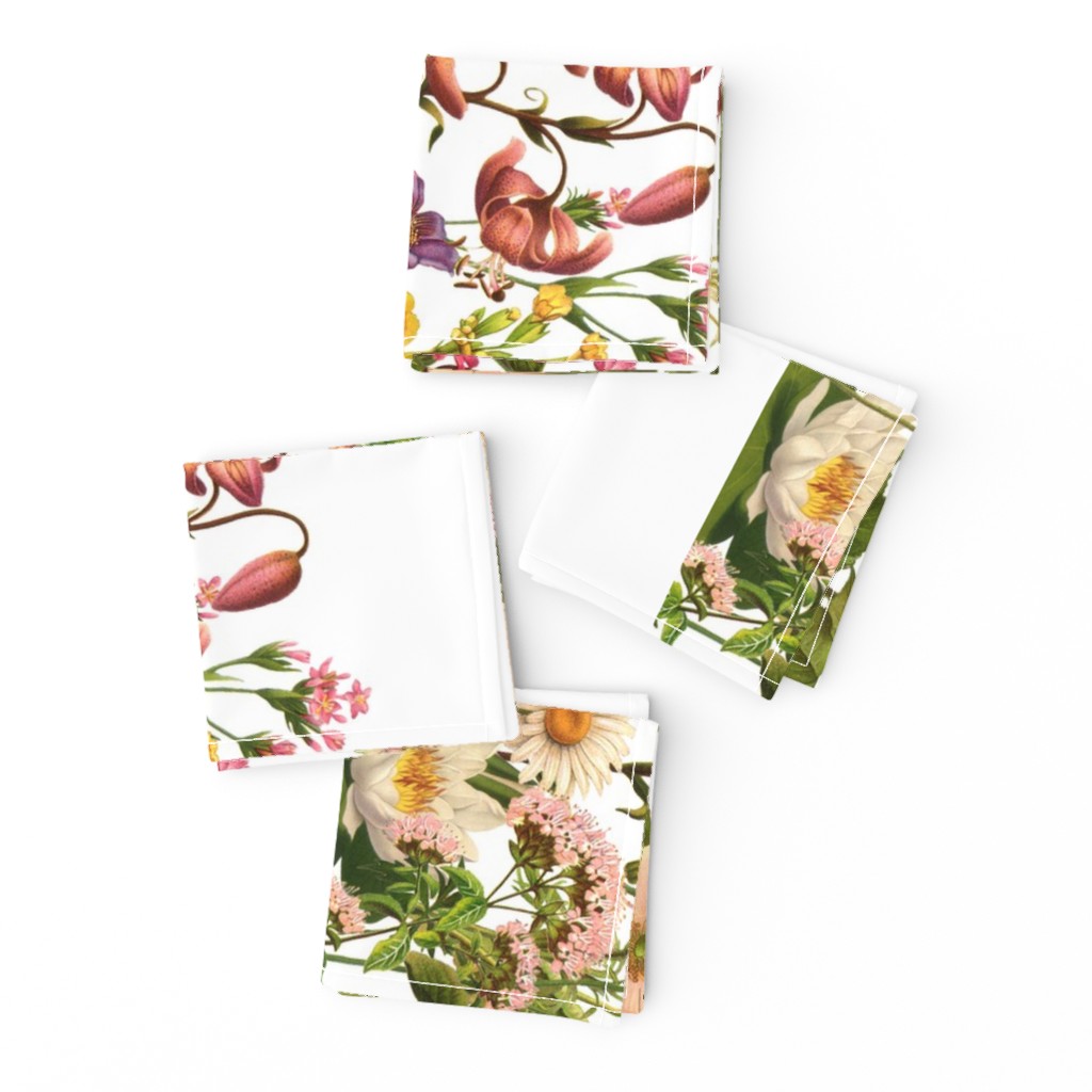 Botanical print Tea Towel