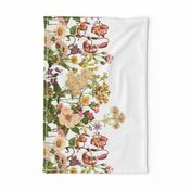 Botanical print Tea Towel