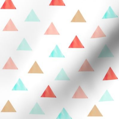 Watercolor Triangles