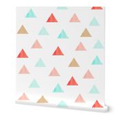 Watercolor Triangles