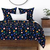 planets // solar system planets fabric 