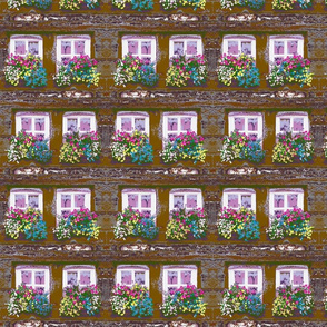 Impressionist  Window Flower Boxes