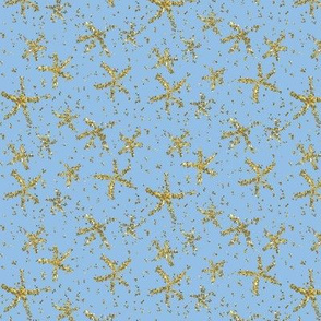 Sparkly stars on blue by Su_G_©SuSchaefer