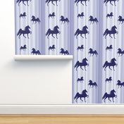 Horses-navy_stripe