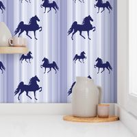 Horses-navy_stripe