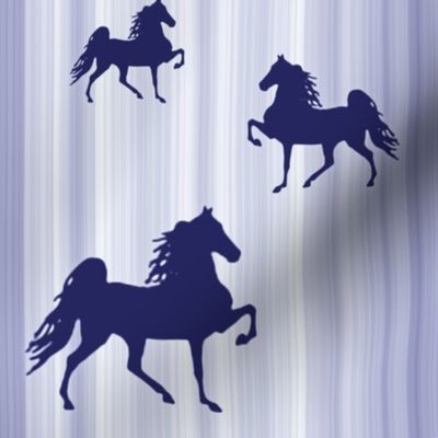 Horses-navy_stripe