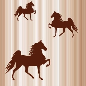 Horses-brown_stripe
