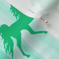 Horses-green_stripe