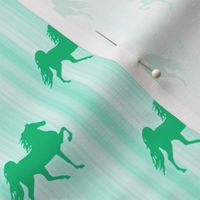 Horses-green_stripe-for_kids