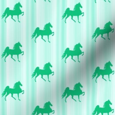 Horses-green_stripe-for_kids