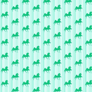 Horses-green_stripe-for_kids