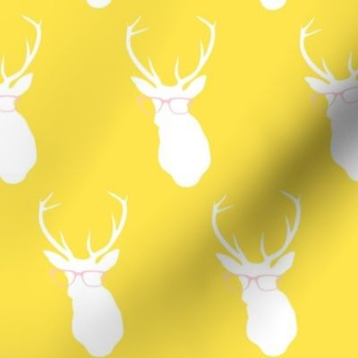Smarty Pants Deer, Bright Yellow