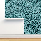 dot // dots aqua fabric dot fabric andrea lauren design inky dots and spots