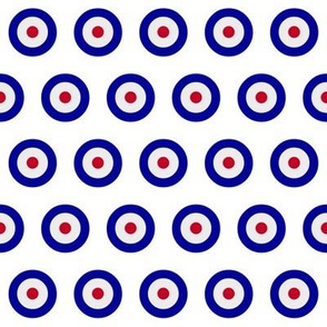 RAF Roundel The Who Mod Drinks Coaster Mat Square Cork Backed Tea Coffee #0215
