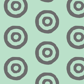 Target in Mint and Gray