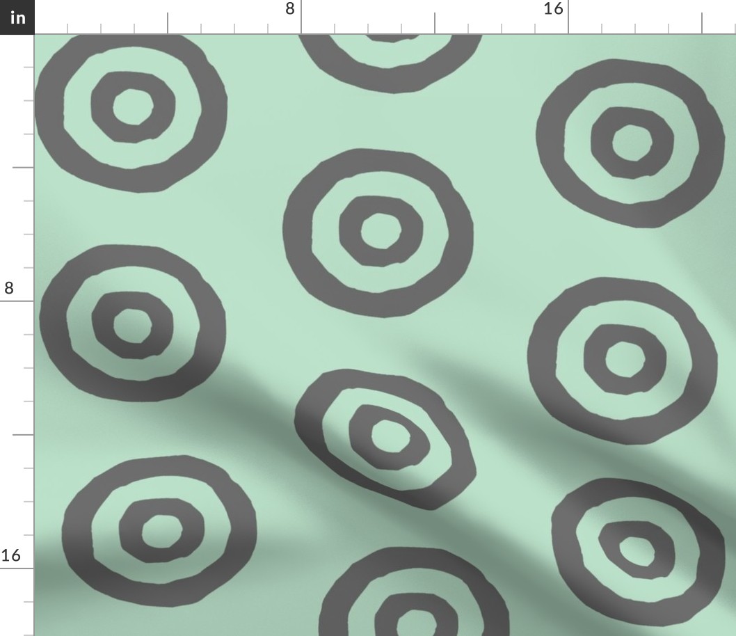 Target in Mint and Gray