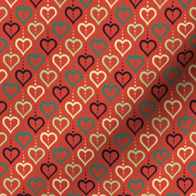 Heart Chain (Summer Farm Red)