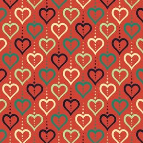 Heart Chain (Summer Farm Red)