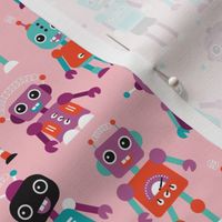 Cool colorful robots for girls