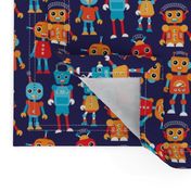 Cool colorful robots for boys