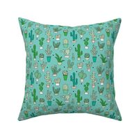 Cactus cacti garden botanical green pattern 