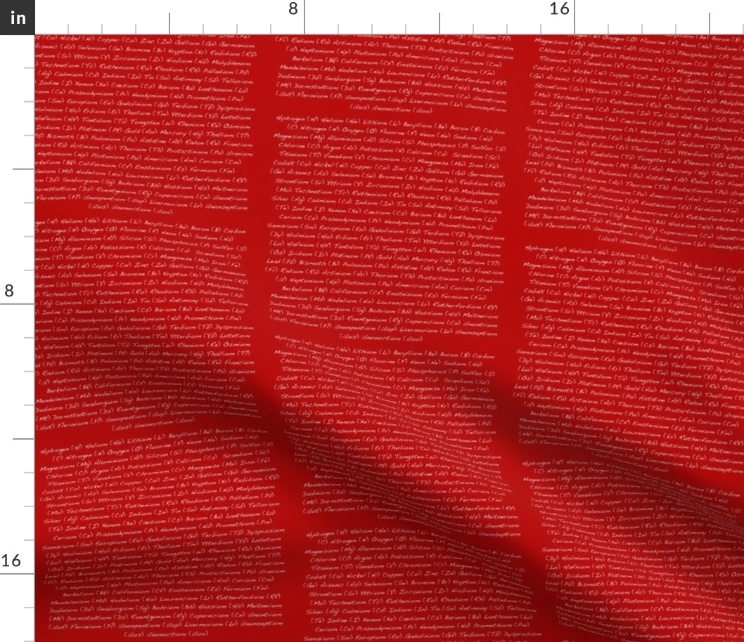 Elements in Phosphorus Red