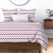 Pink and Purple Chevron Stripes