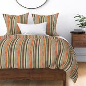 Earthy Vintage Stripe