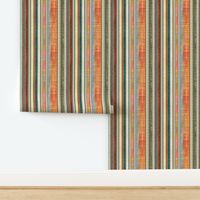 Earthy Vintage Stripe