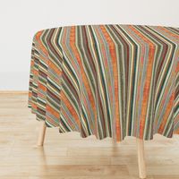 Earthy Vintage Stripe