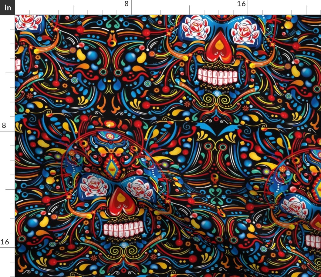 MEXICAN SKULLS