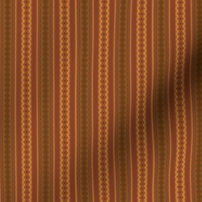 Brown Ripple Stripe