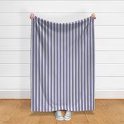 Elegant Royal Blue & Grey Dotted Stripe