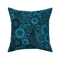 Tribal Circles (Blue)