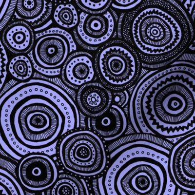 Tribal Circles (Purple)