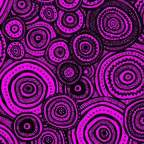 Tribal Circles (Pink)