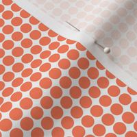 Small orange dots on white by Su_G_©SuSchaefer