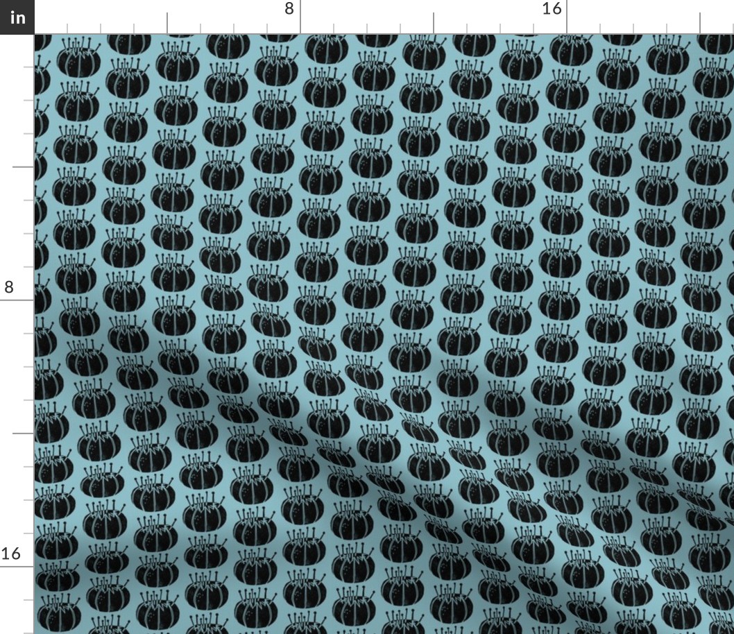 pincushions // block print sewing fabric block prints design andrea lauren fabric